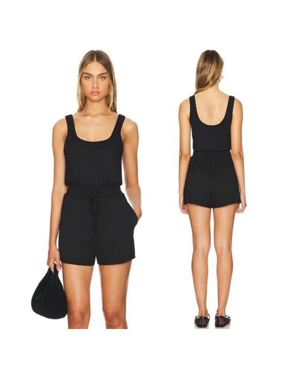 Lovers And Friends Kelsey Romper In Black